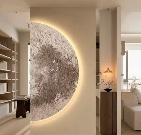 Modern LED Wall Art Lunar